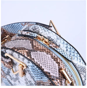 Fierce- Snake Skin Bag