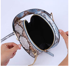 Load image into Gallery viewer, Fierce- Snake Skin Bag