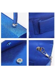 Angelic- Blue Glittery Purse