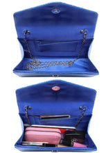 Load image into Gallery viewer, Angelic- Blue Glittery Purse