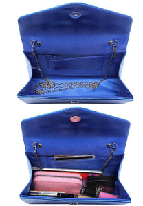 Angelic- Blue Glittery Purse