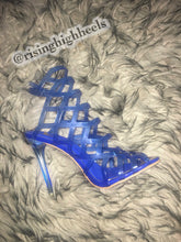 Load image into Gallery viewer, Icy- Blue transparent Heels