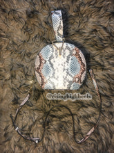 Load image into Gallery viewer, Fierce- Snake Skin Bag