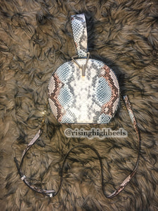 Fierce- Snake Skin Bag